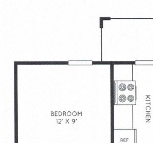 A3 - 1 Bed / 1 Bath